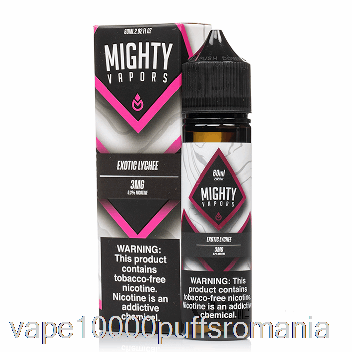 Vape Romania Exotic Lychee - Vapori Puternici - 60ml 3mg